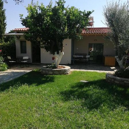 Εξοχική Κατοικία Με Κήπο Στην Άβυθο, Αιγίου Rodhodháfni Exteriör bild